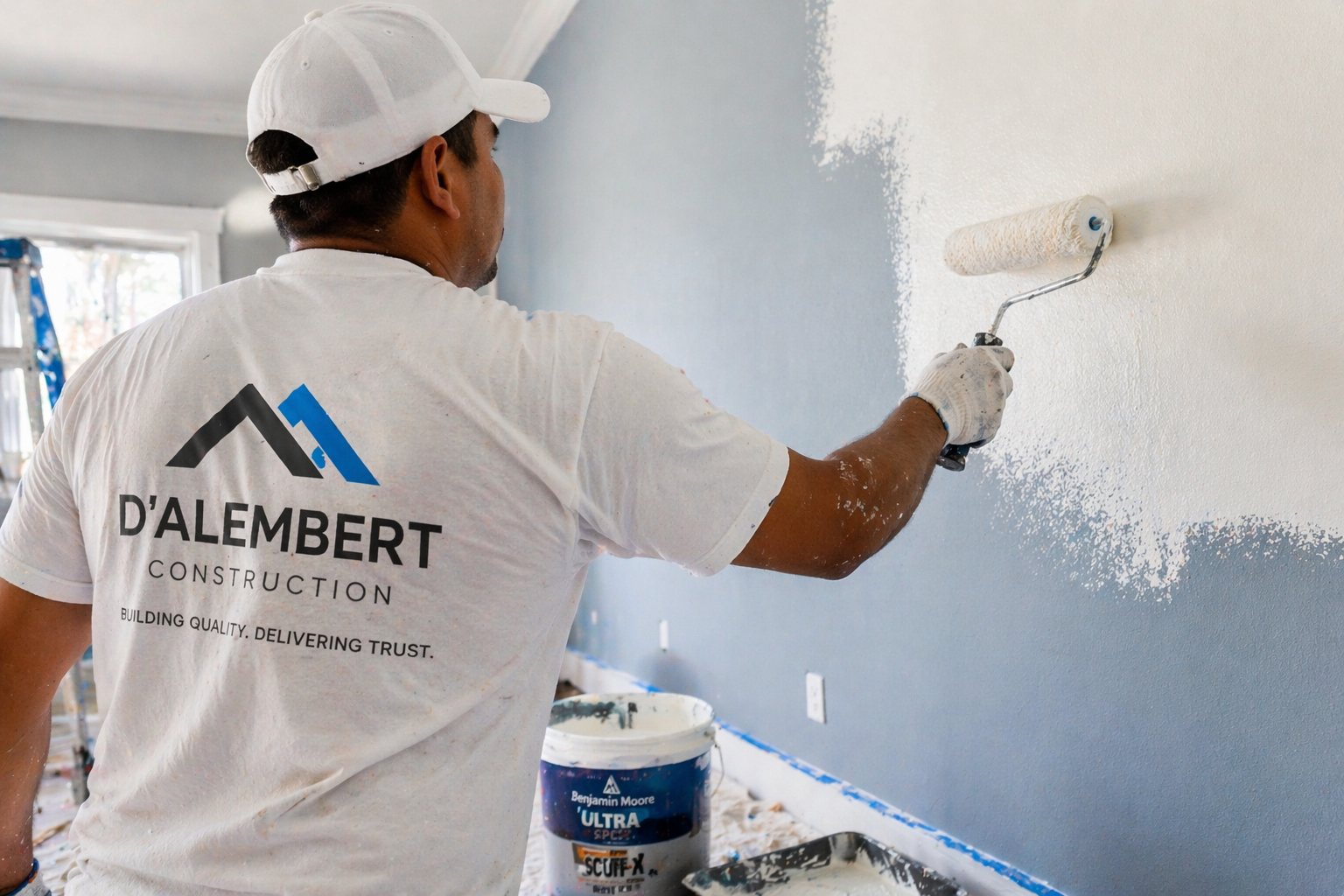 Interior and exterior painting detail work