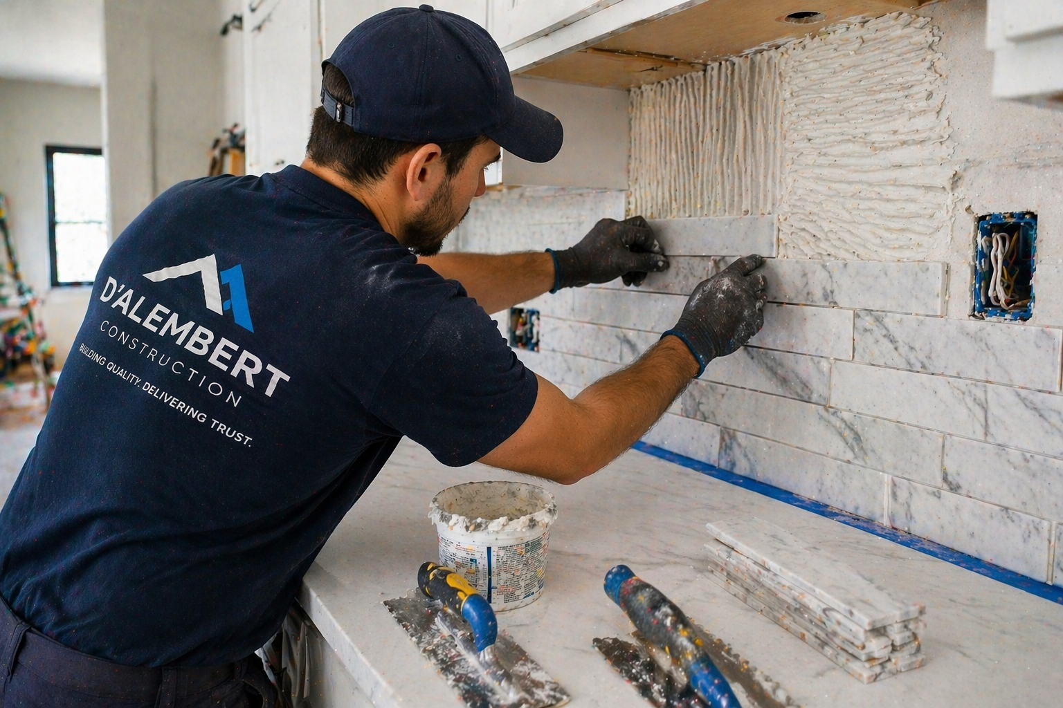 Remodeling detail work and interior upgrades