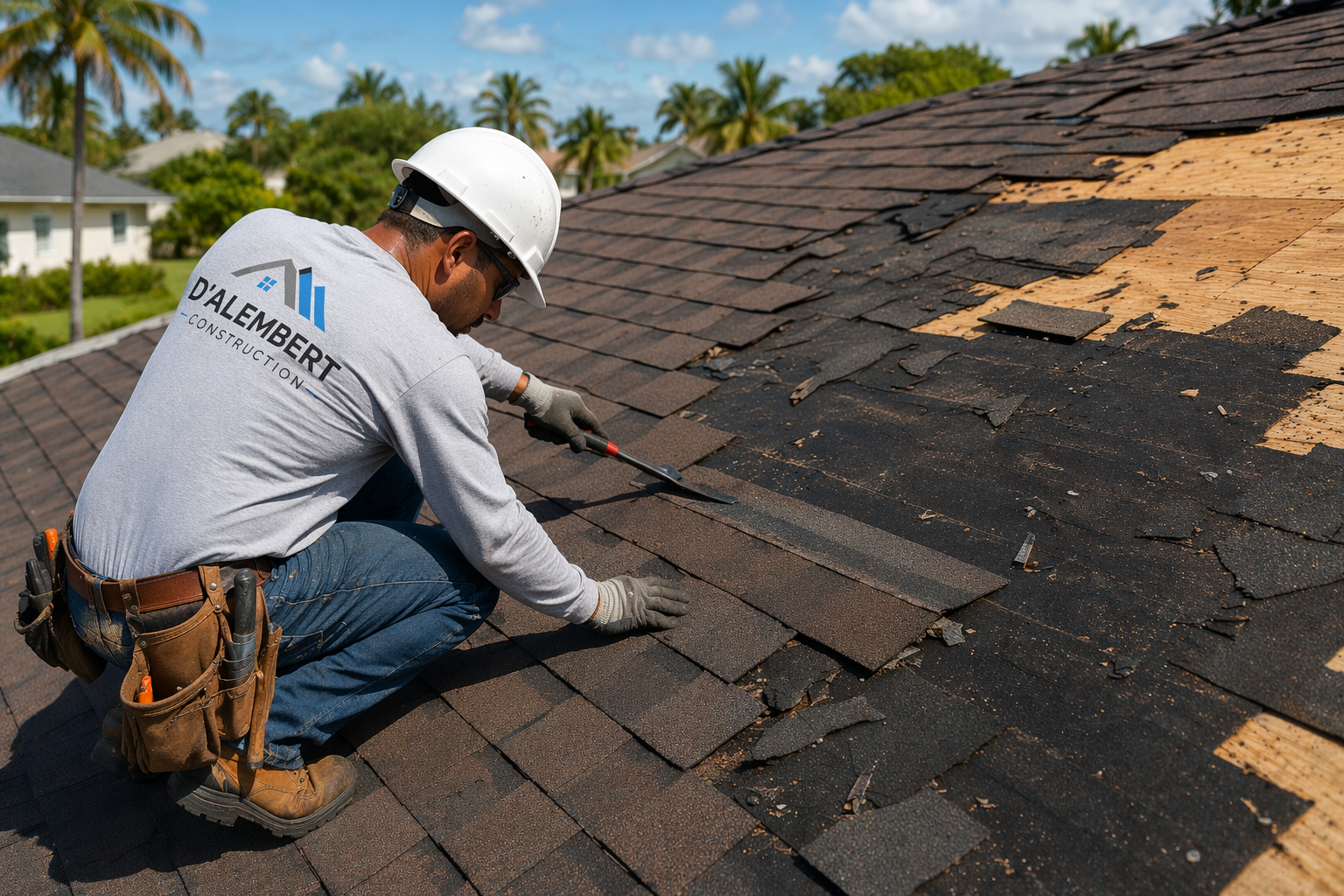 Roof repair and replacement services