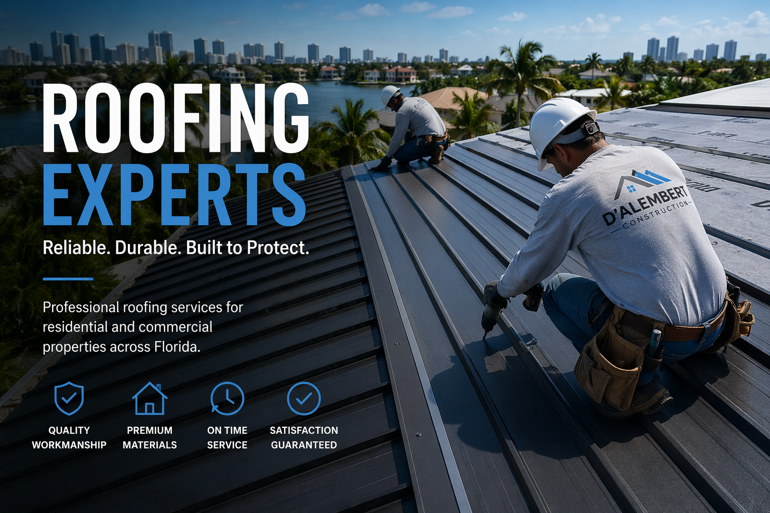 Professional roofing services in Florida